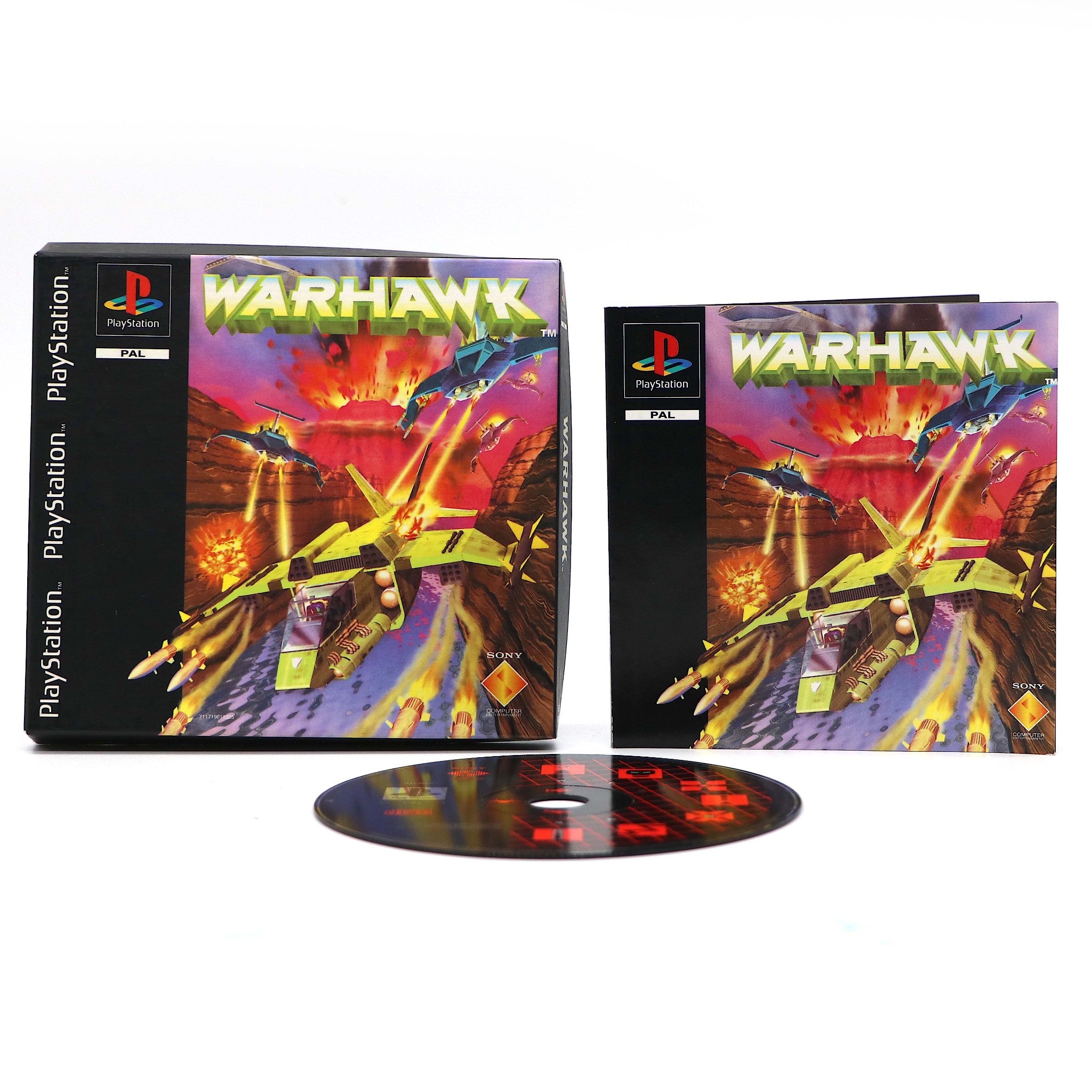Warhawk | Sony PS1 PSOne Game | Cardboard Box | Collectable Condition