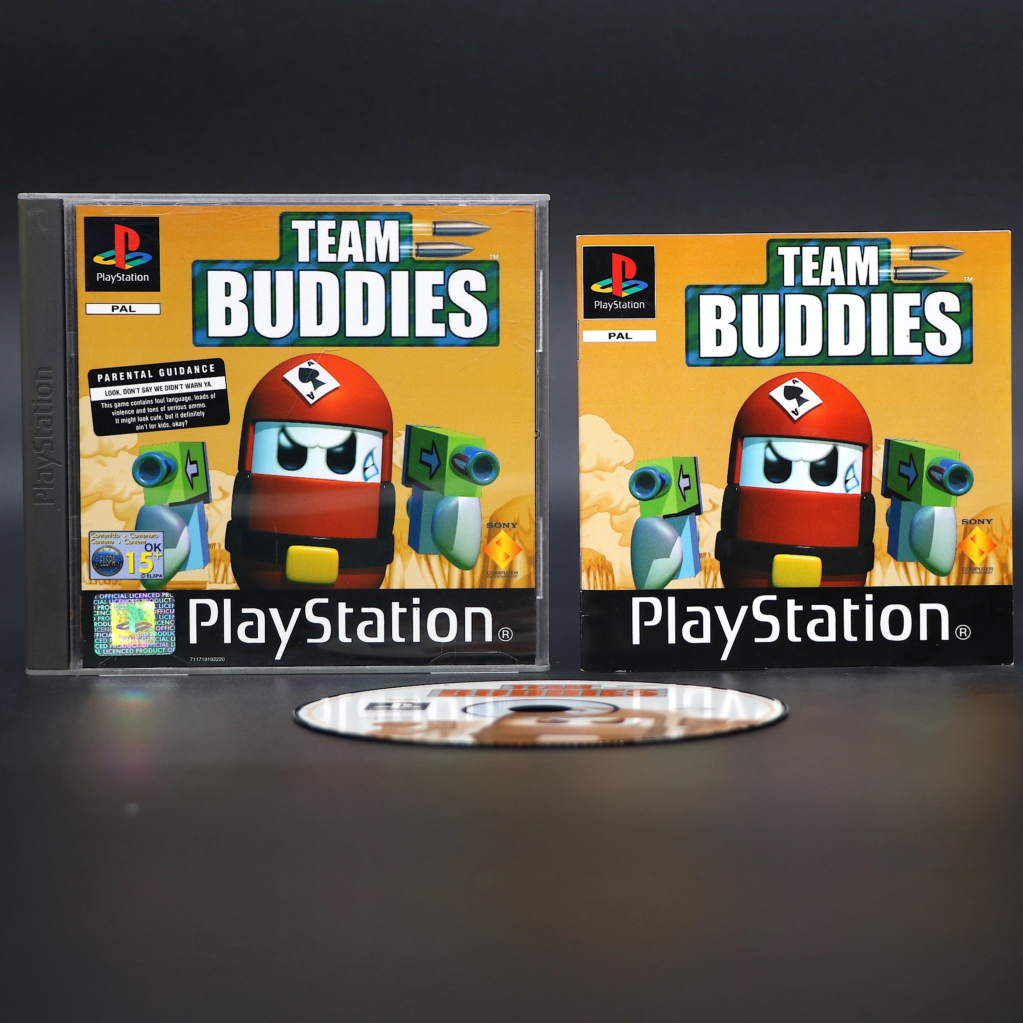 Team Buddies | Sony Playstation PSONE PS1 Game | Collectable Condition!