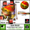Kula World | Original (LARGE) Poster | Rare | Features Raised 'Beach Ball'
