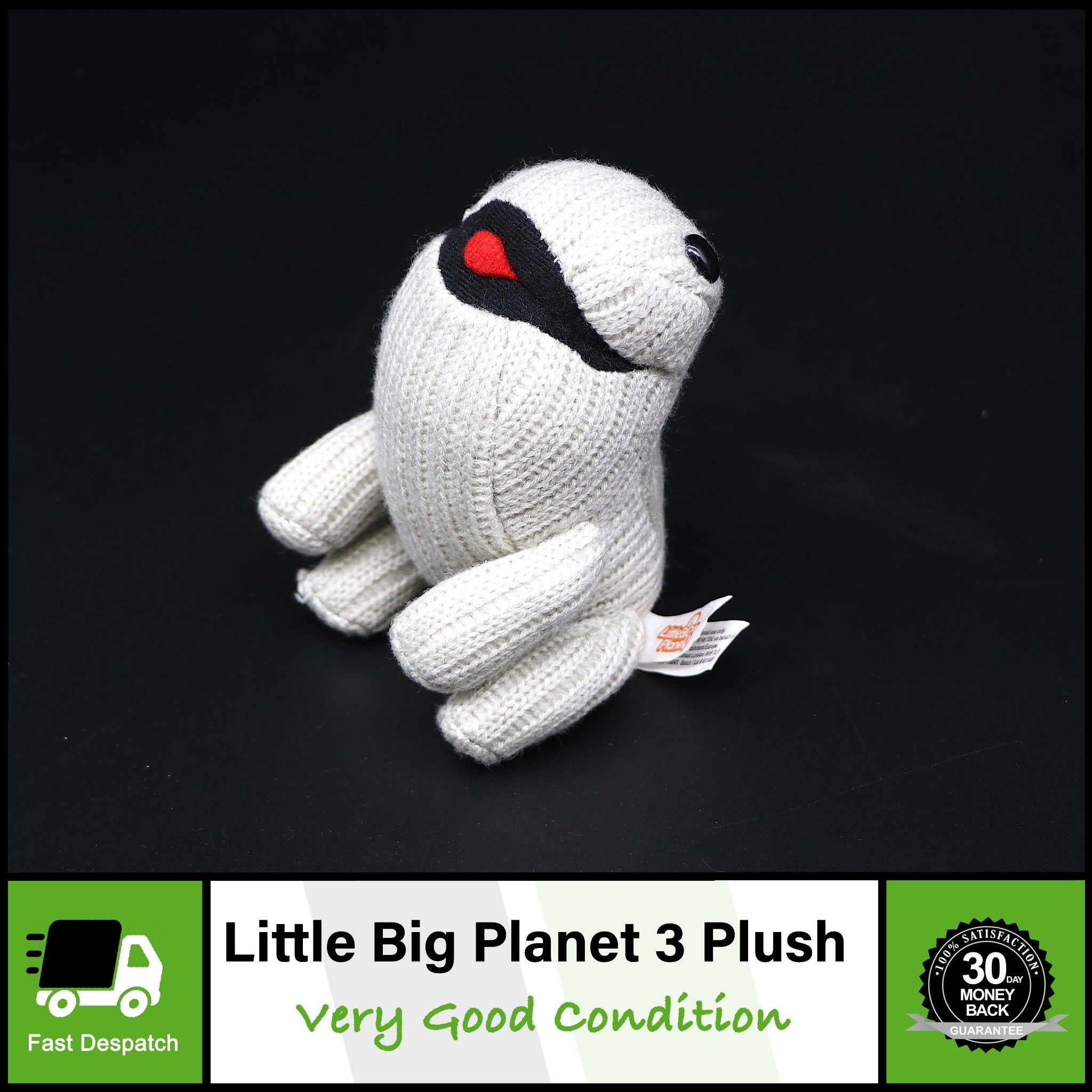 LittleBigPlanet 3 | PS4 Game Promo Oddsock Plush Toy | Official Rare Merchandise
