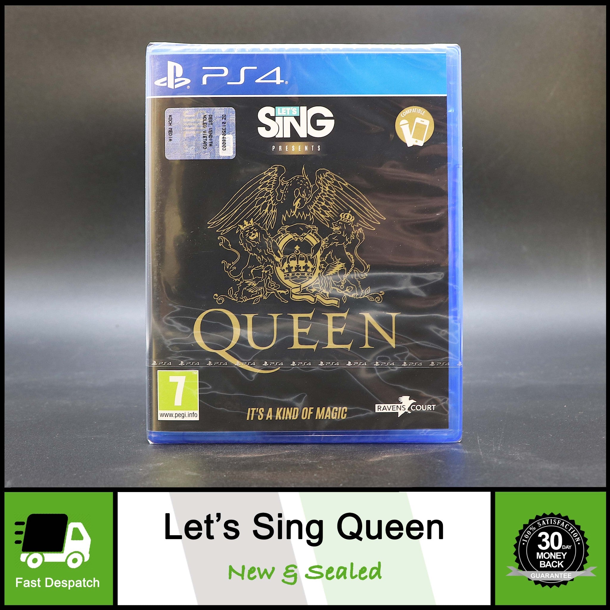 Let's Sing Presents Queen | It's A Kind Of Magic | Sony PS4 Game | New & Sealed
