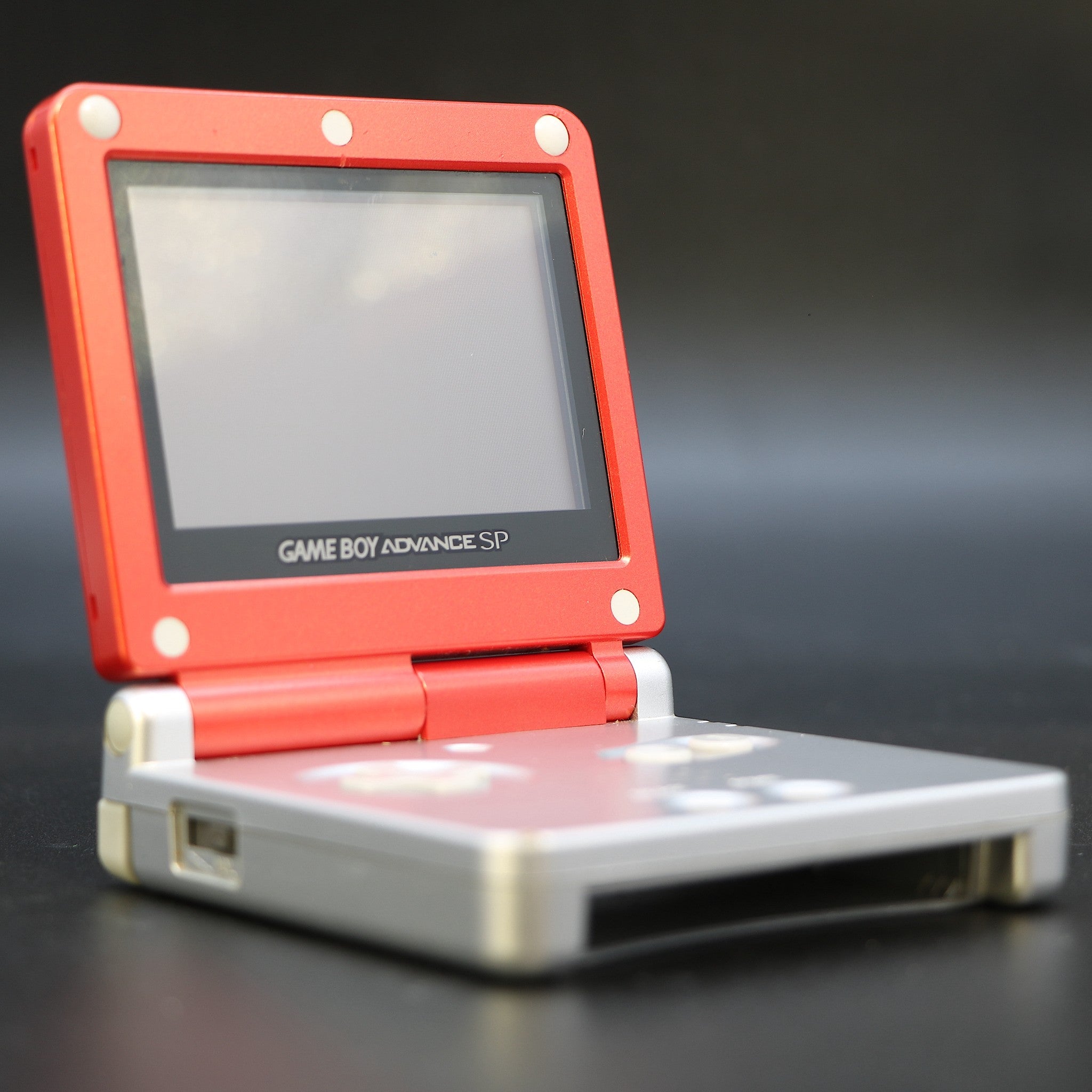 Red / Silver Mario Limited Edition Pak Nintendo Gameboy SP Console With Charger