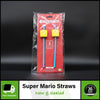 Super Mario Drinking Straws | Nintendo Mark ? Question Block | Reuseable | New