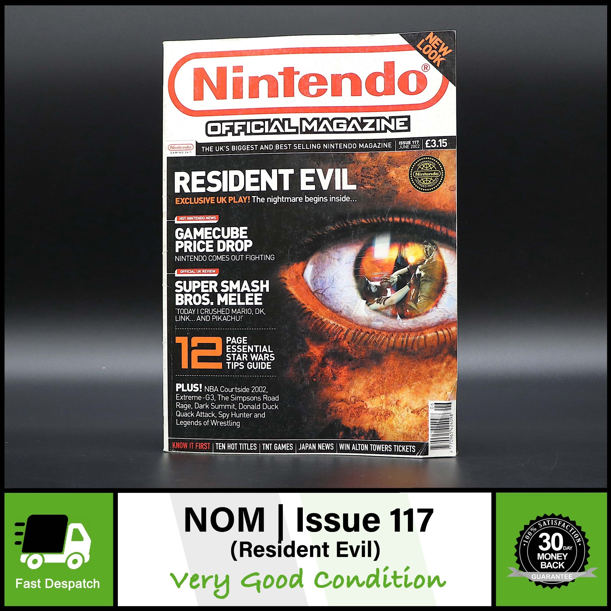 Official Nintendo Magazine NOM UK | Issue 117 June 2002 | Resident Evil