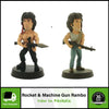 Rambo The Video Game | PS3 Xbox 360 Game | Pre-Order Promo 3" Mini Figures