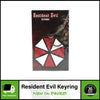 Resident Evil | Umbrella Promo Rubber Keyring Keychain | Capcom | New