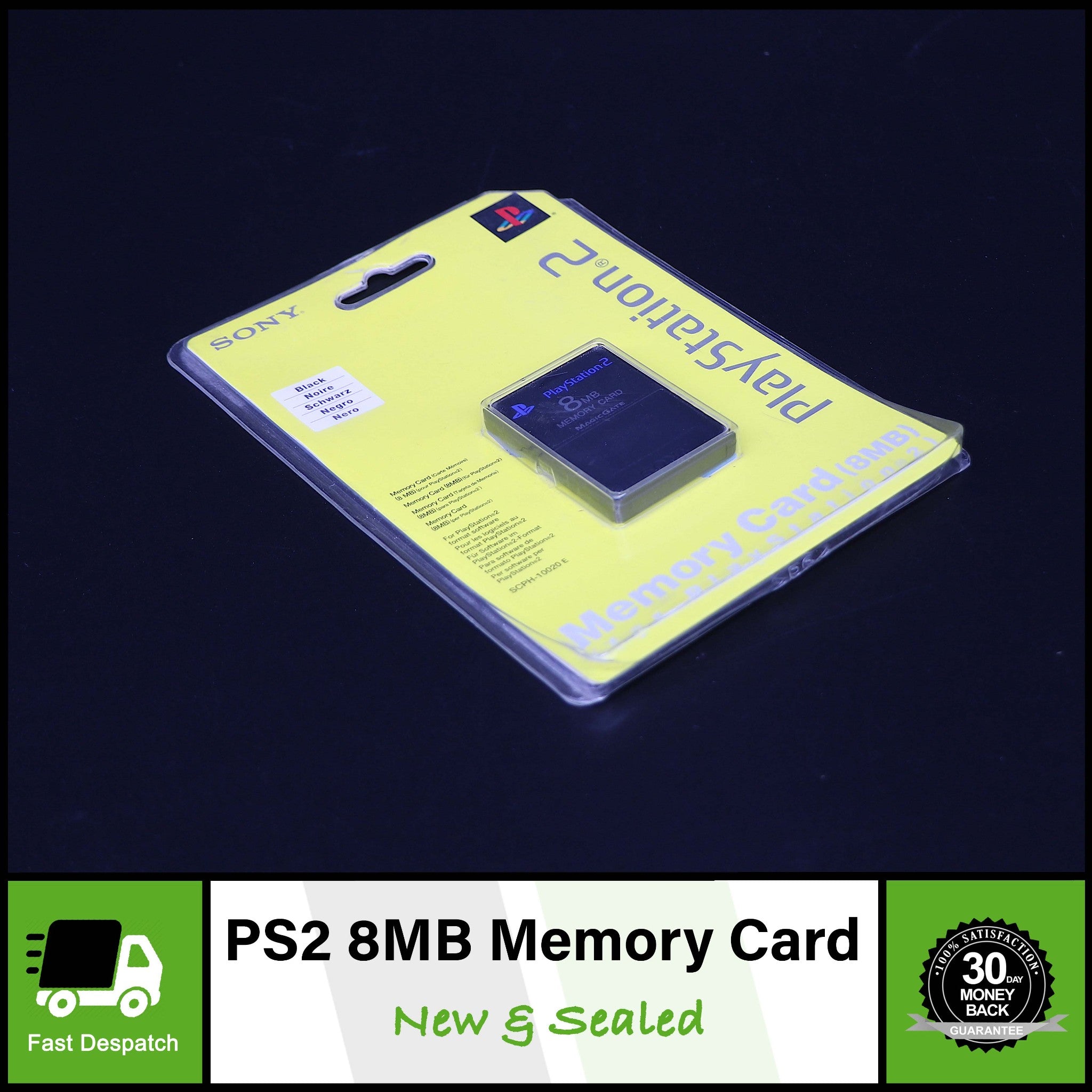 Carte Mémoire Ps2 PlayStation Officiel Magic Gate 8mb
