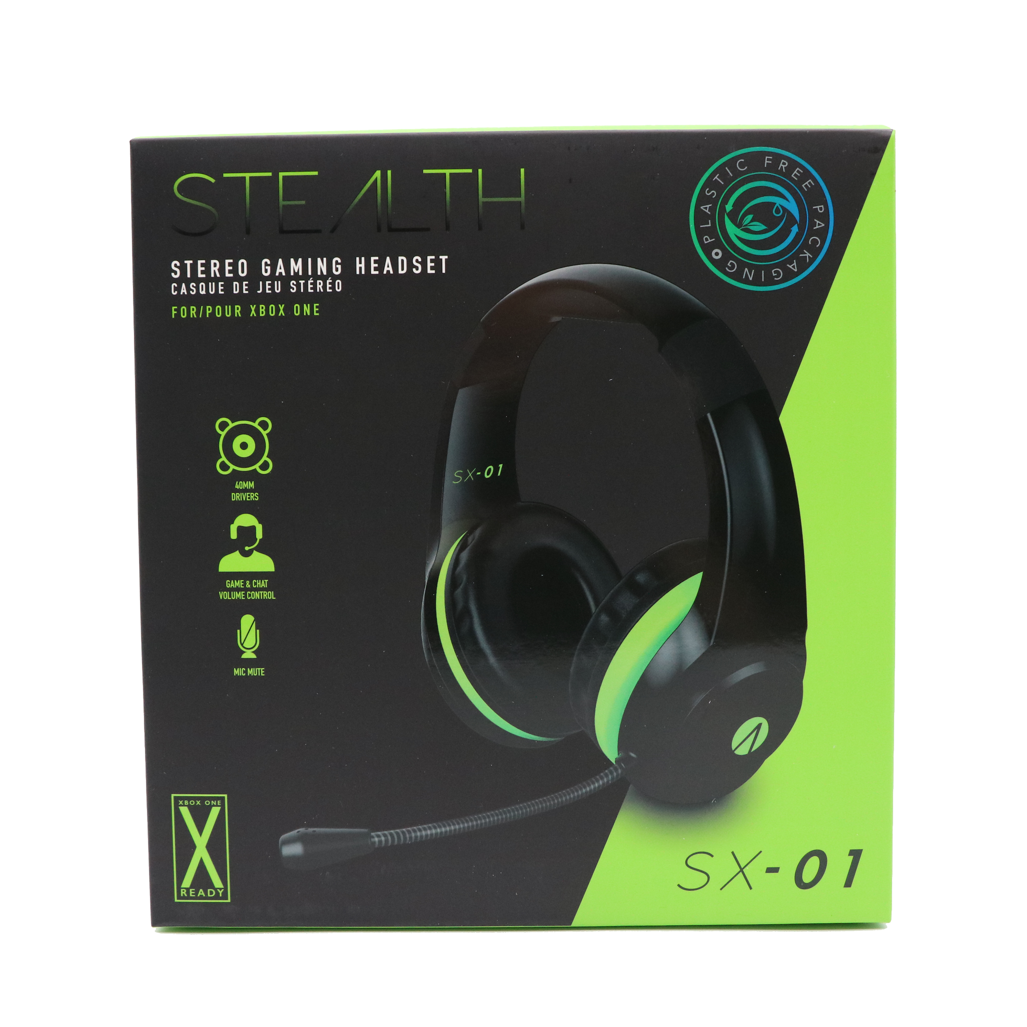 Stealth Gaming SX-01 InSpireVideoGames Xbox Microsoft – Wired For P One/S/X Stereo Headset