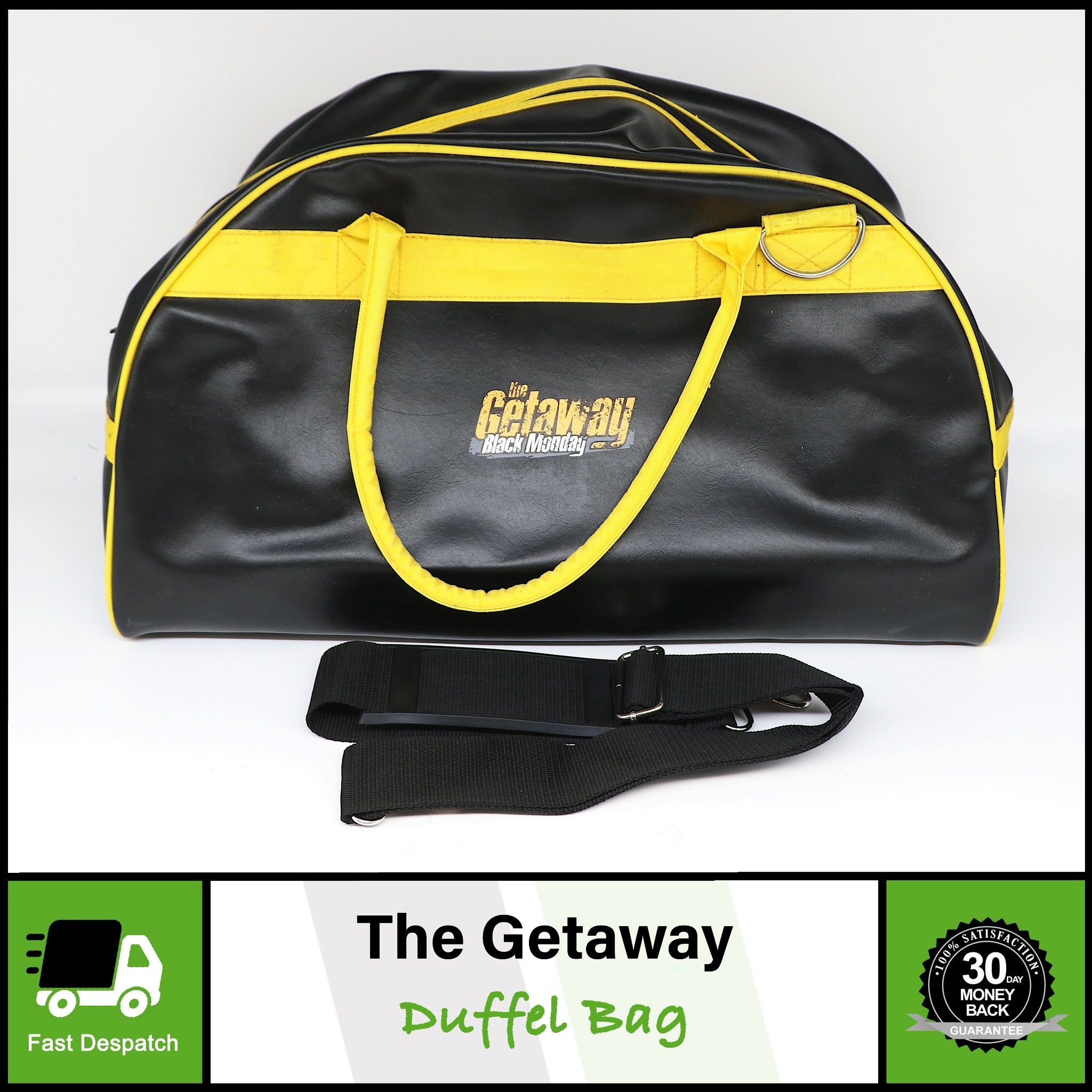 The Getaway | Rare Promo Gangster Large Heist Duffel Bag | From Sony PS2 Game
