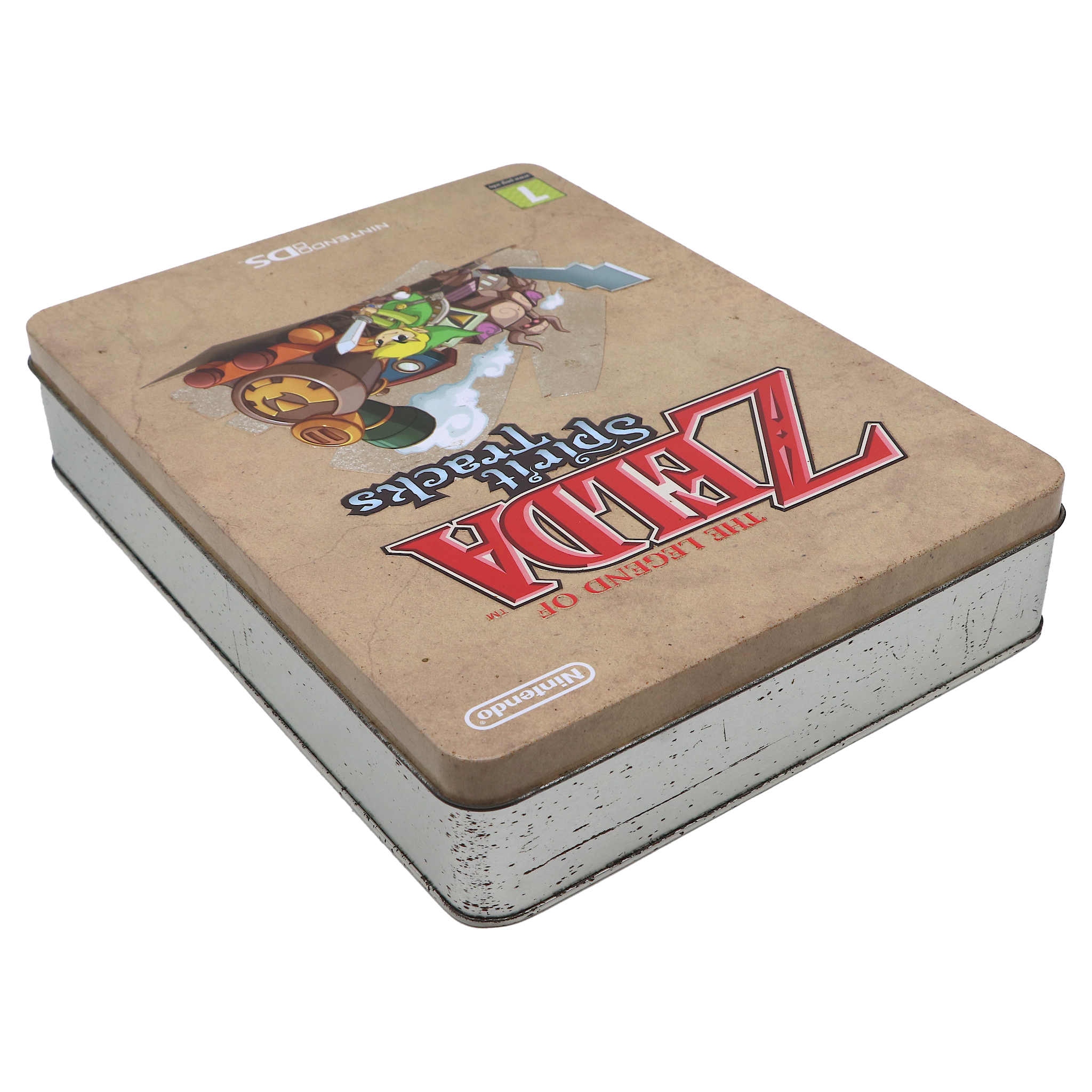 The Legend Of Zelda Spirit Tracks | Metal Tin Box Case | Nintendo DS