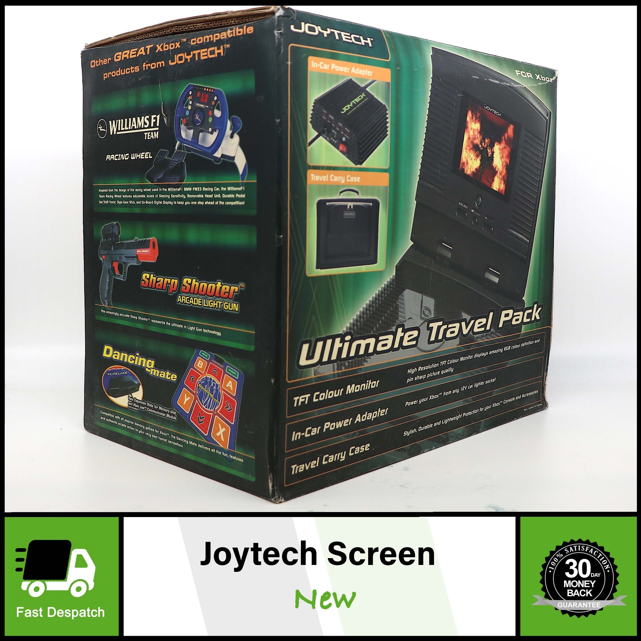 Joytech TFT Colour Monitor Screen Display For Original Xbox Console | New